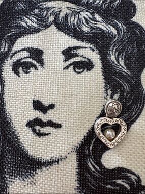 Brighton Silver and Pearl Earrings